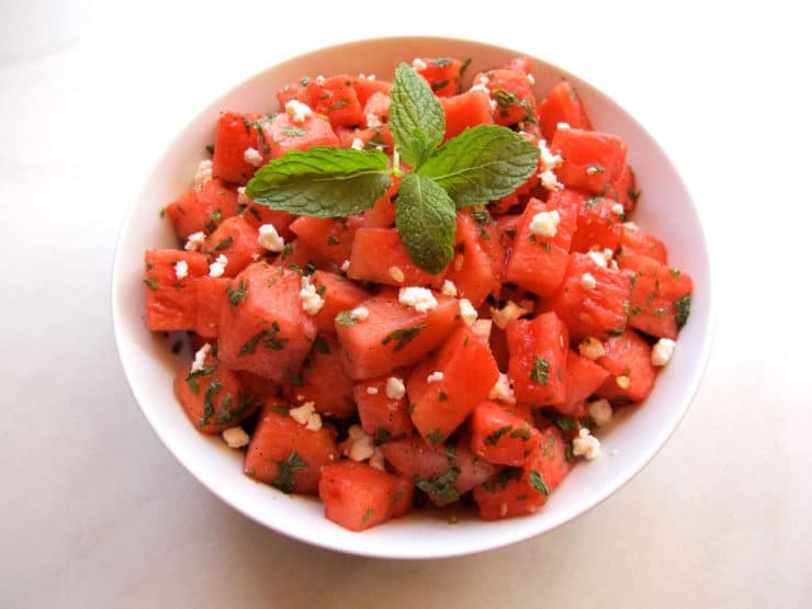 A refreshing treat that watermelon salad will only bring.