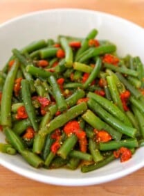 Green Bean Pepper Salad