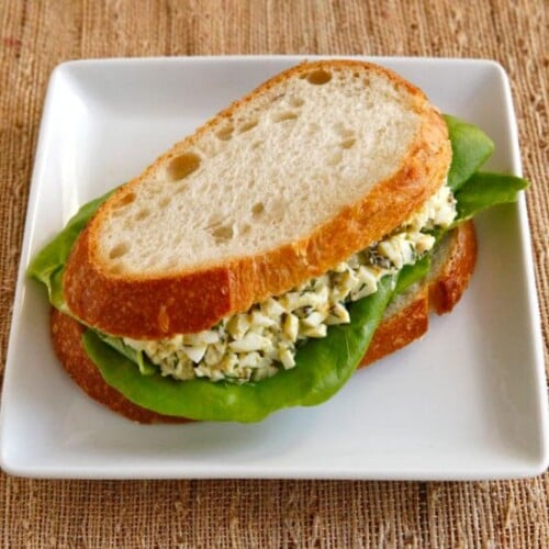 Lightened Up Egg Salad #healthy #recipe