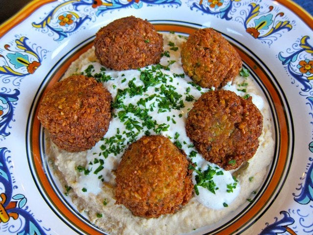 Falafel Recipe on ToriAvey.com