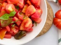 Heirloom Tomato Salad Pinterest Pin