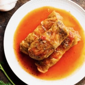 Stuffed Cabbage Leaves - Delicious Savory Recipe and Video Tutorial | Tori Avey