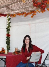 Sukkot 2011 - A glimpse at my family's sukkah, where we enjoy all of our Sukkot meals!