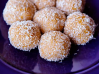 Peanut Butter Honey Truffles Pinterest Pin