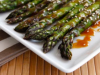 Roasted Sesame Asparagus Pinterest Pin