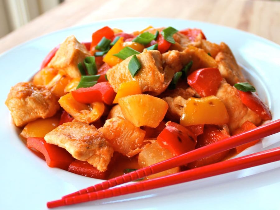 Chinese Sweet and Sour Chicken - Easy Recipe for Chinese New Year