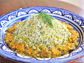Persian Dill and Lima Bean Rice Main