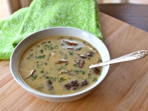 Thai Style Coconut Chicken Soup Main