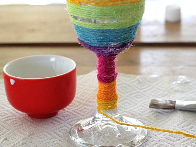 Family Fun: Elijah's Cup Passover Craft - Learn to make a homemade Elijah's Cup with this fun, colorful, kid-friendly Passover holiday craft from Brenda Ponnay on ToriAvey.com.