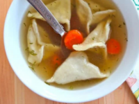 Chicken Kreplach Pinterest Pin