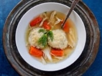 Matzo Ball Soup - My favorite homemade chicken soup with three matzo ball recipes - floaters, sinkers, or gluten free.