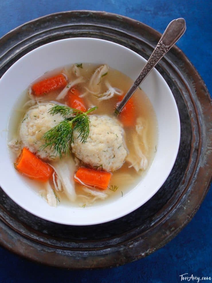 Matzo Ball Soup - Chicken Soup with 3 Matzo Ball Recipes