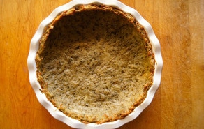 Baked potato pie crust.