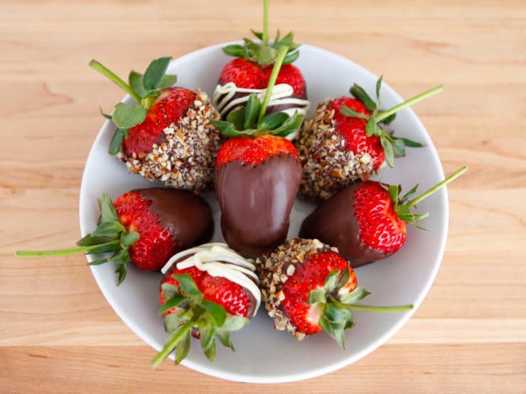 chocolate strawberries