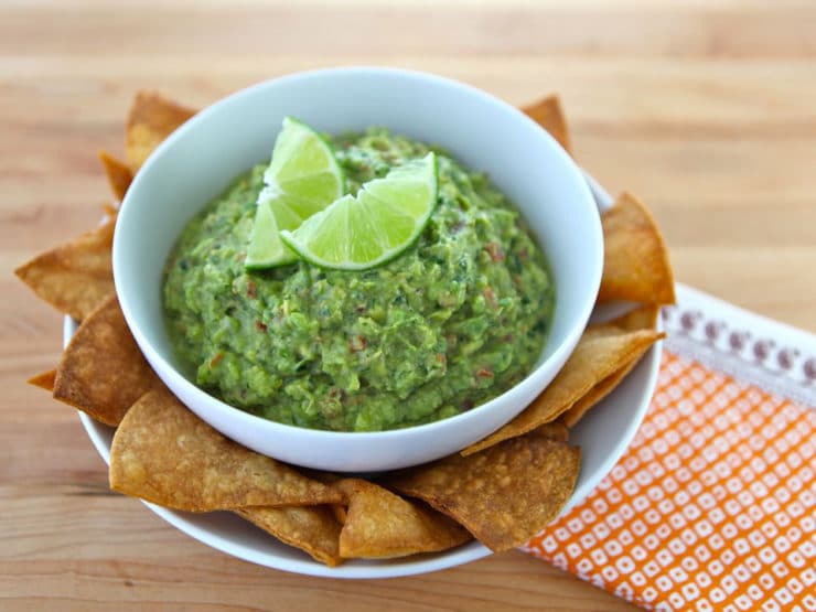 Smoky Guacamole - Make traditional Mexican guacamole from scratch with ripe avocado, fresh lime juice, and smoked paprika for a subtle smoky flavor. Kosher, Vegan