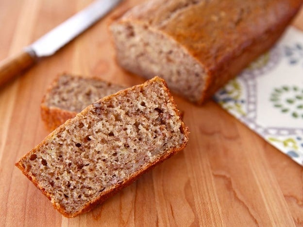 Greek Yogurt Banana Nut Bread 16