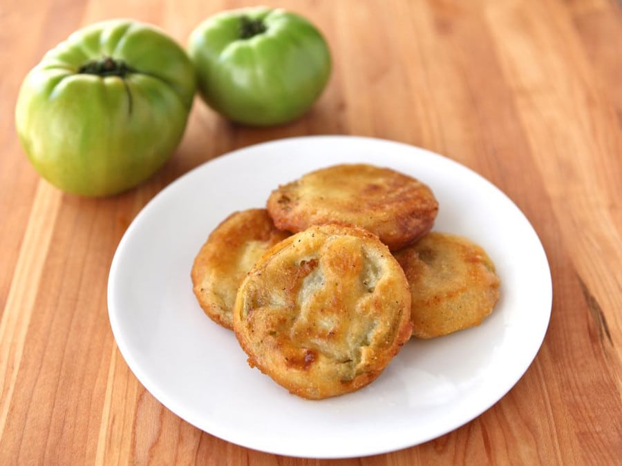 Southern Delights Crispy Fried Green Tomatoes by Tori Avey