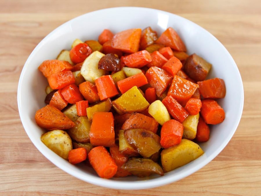Citrus Honey Glazed Root Vegetables A Delicious Side Dish by Tori Avey