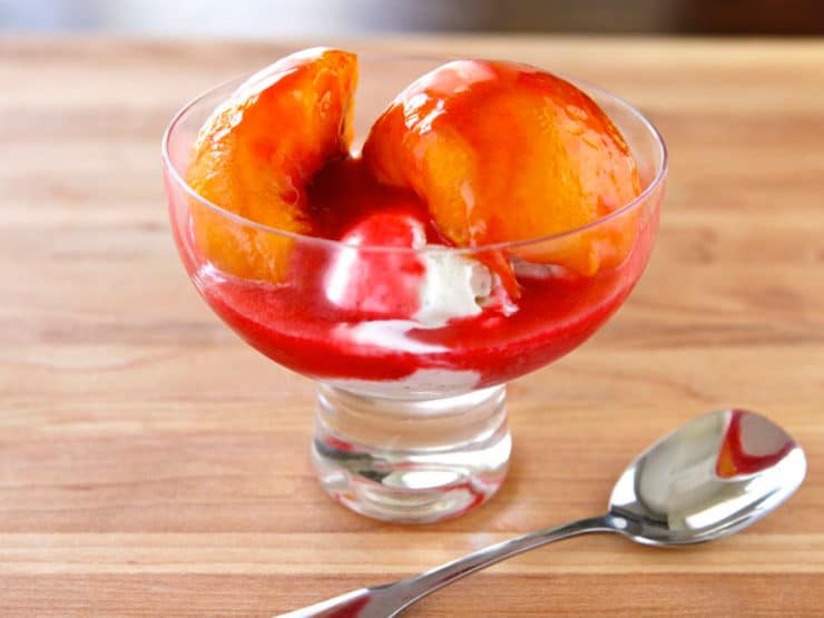 Opera, Escoffier & Peaches: The History of The Peach Melba - History of the Peach Melba, the famed dessert created by French chef Auguste Escoffier and inspired by Australian opera star Nellie Melba.