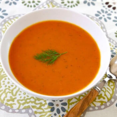 Carrot and Sweet Potato Soup