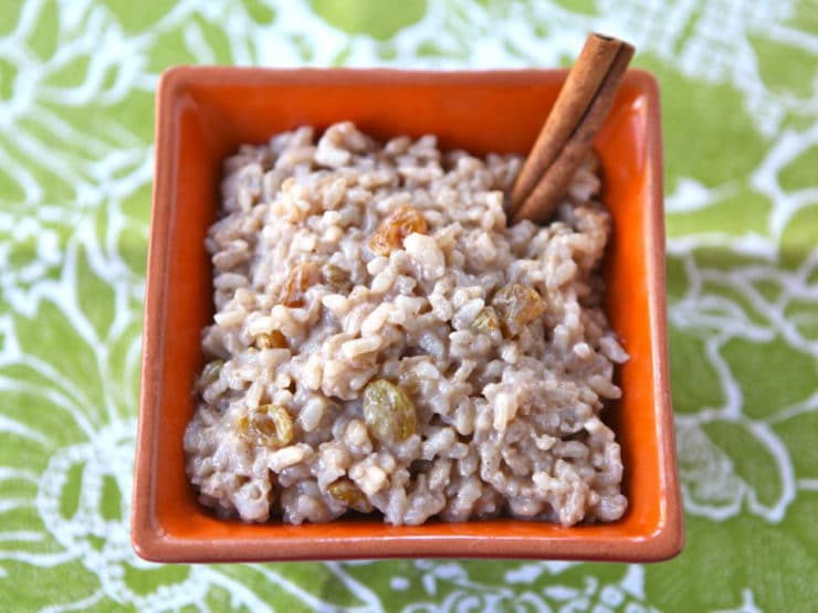 Instant Pot Rice Porridge (Chai-Spiced)