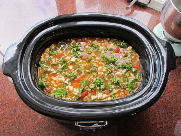 Slow Cooker Lentil Cauliflower Stew 3