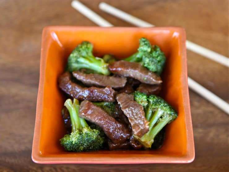 Chinese Broccoli Beef - Homemade, easy stovetop meal in 40 minutes. Kosher, Healthy, Easy Recipe.