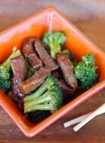 Chinese Broccoli Beef - Homemade, easy stovetop meal in 40 minutes. Kosher, Healthy, Easy Recipe.
