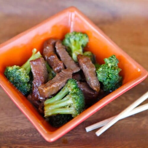 Chinese Broccoli Beef - Homemade, easy stovetop meal in 40 minutes. Kosher, Healthy, Easy Recipe.