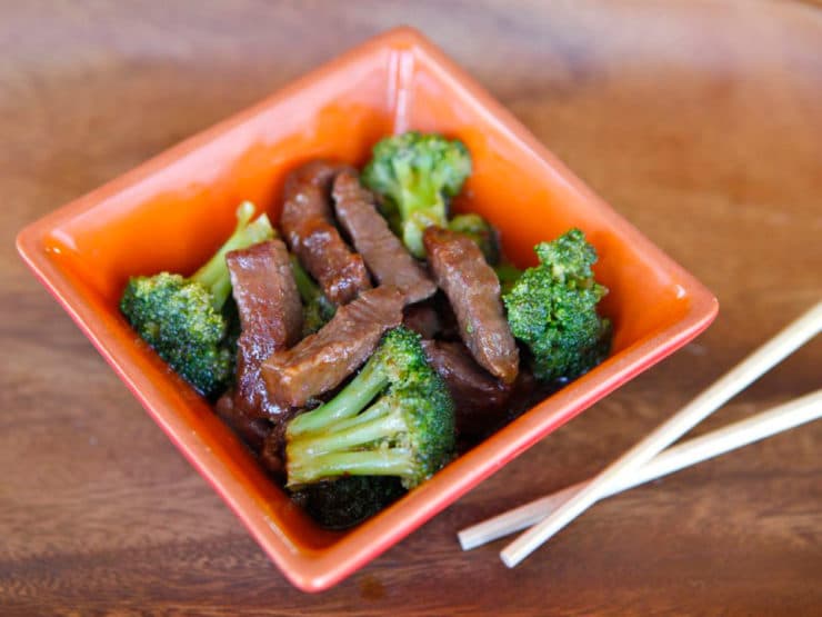 Chinese Broccoli Beef - Homemade, easy stovetop meal in 40 minutes. Kosher, Healthy, Easy Recipe.