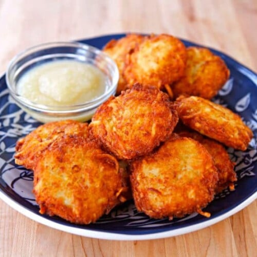 Crispy Panko Potato Latkes