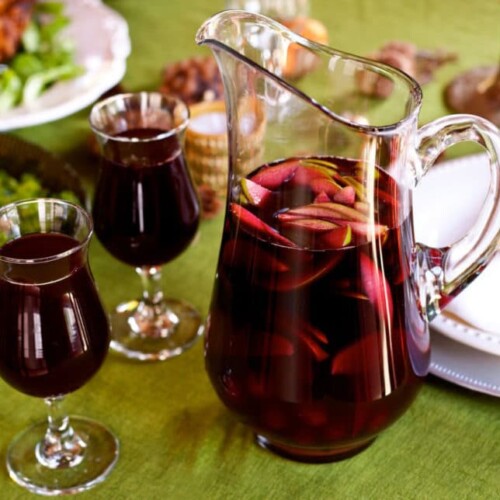 Thanksgiving Cider Sangria Recipe