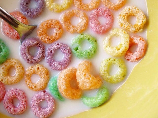 The History of Cereal: An American Breakfast Treat - Learn the history of cereal and milk, the beloved American breakfast food, and try five cereal-inspired recipes from my favorite food blogs.