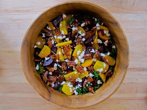 Kale and Roasted Beet Salad with Maple Balsamic Dressing 10