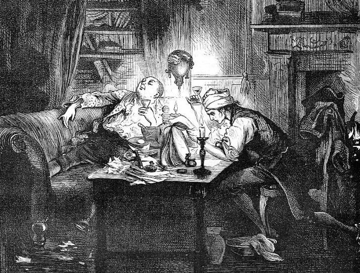 Charles Dickens: Food and Drink - Learn about the influence of food and drink on the literature of Charles Dickens. Victorian era food, A Christmas Carol, Oliver Twist, literary food.