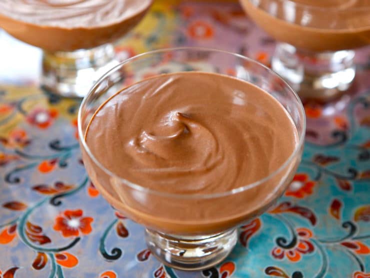 Greek Yogurt Chocolate Mousse Lightened Up Recipe