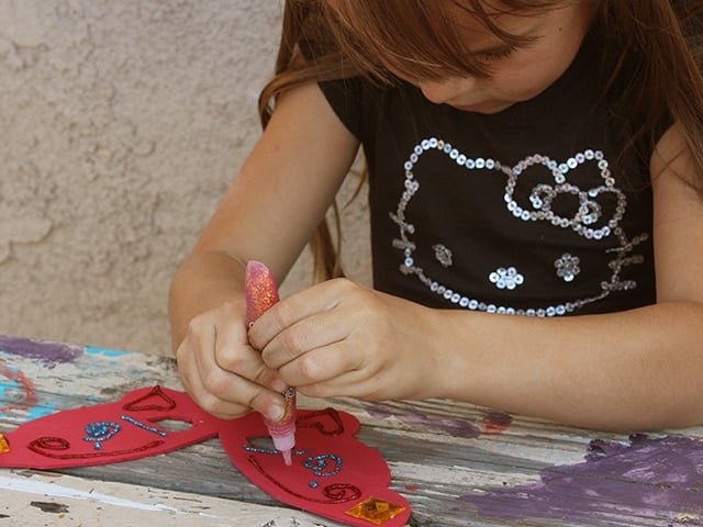 Make a Mask for Purim - Purim craft for kids from Brenda Ponnay. Learn to make a homemade mask for the Jewish Purim holiday using simple supplies from your local craft store. Easy and affordable.