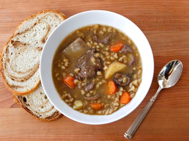 Duff Goldman's Beef and Barley Soup