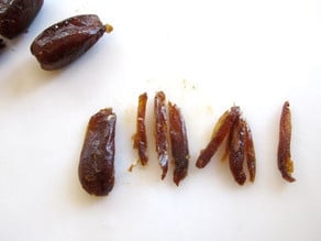 Slicing dates into strips.