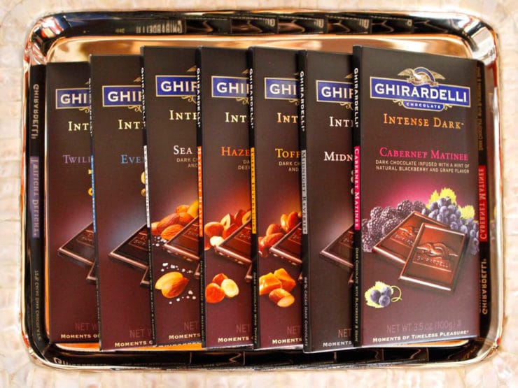 Ghirardelli Intense Dark: Indulge in Dark Chocolate Mint Leaves - Tori Avey