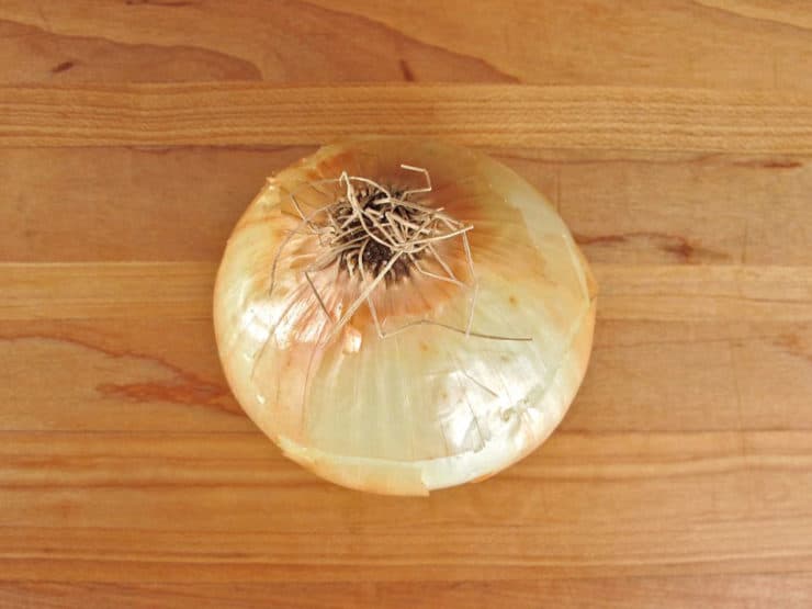 All About Onions: History, Chopping and Stopping Tears - Learn a little history about the onion, how to get rid of the onion smell and tears, and how to properly chop and mince one using a chef's knife.