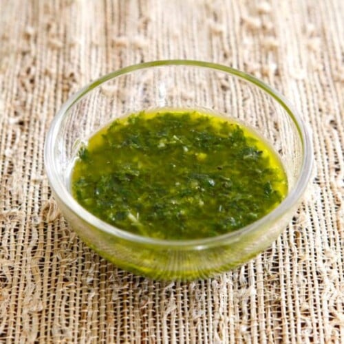 Fresh Lemon Herb Sauce on TheShiksa.com #recipe