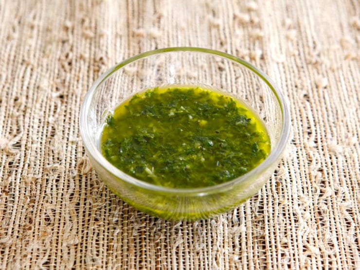 Fresh Lemon Herb Sauce on TheShiksa.com #recipe