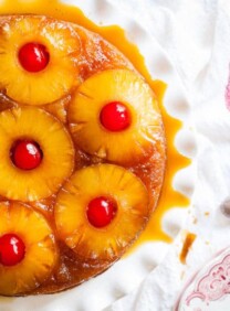 Pineapple Upside-Down Cake - Learn the history behind Pineapple Upside-Down Cake, a sweet retro American treat, and try a vintage-inspired recipe from food historian Gil Marks.