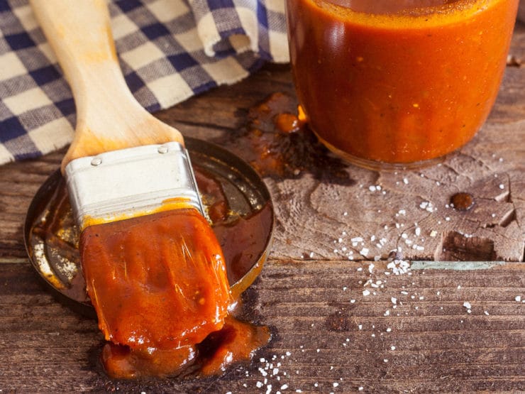 Southern-Style Barbecue Sauce - Chef Louise Mellor shares a vintage 1965 recipe for Barbecue Sauce from "The Southern Cookbook - 250 Fine Old Recipes." Bright, tangy, spicy and slightly sweet.