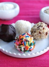 The Old Fashioned Way: Bon Bons - Learn to make bon bons the old fashioned way, with uncooked fondant and your choice of toppings. Easy vintage candy recipe.
