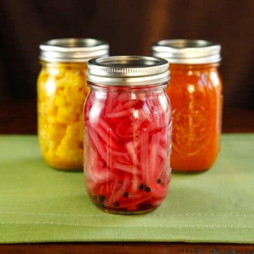 Pickled Red Onions - Easy Pickle Recipe with Canning Instructions