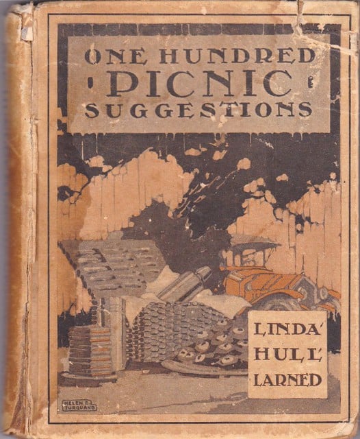 The History of Picnics & Vintage Blueberry Cake Recipe - Learn about the history of picnics and try a 1915 vintage picnic recipe for Blueberry Cake from Linda Hull Larned.