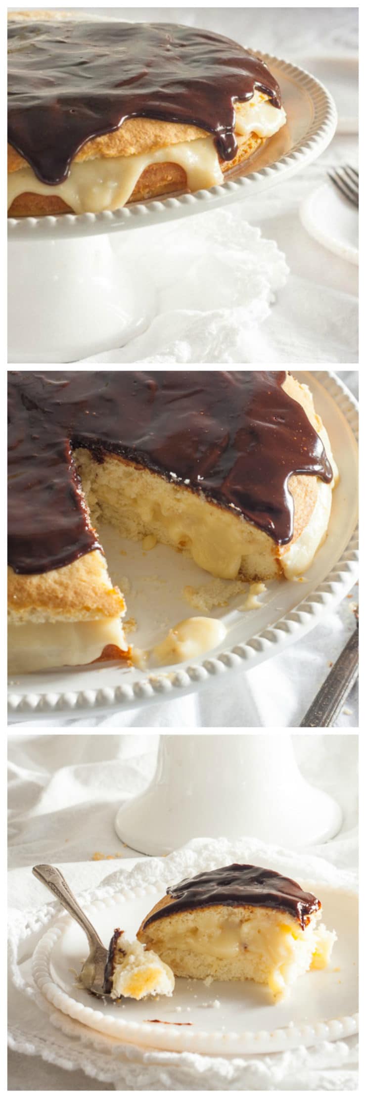 American Cakes - Boston Cream Pie, History and Recipe