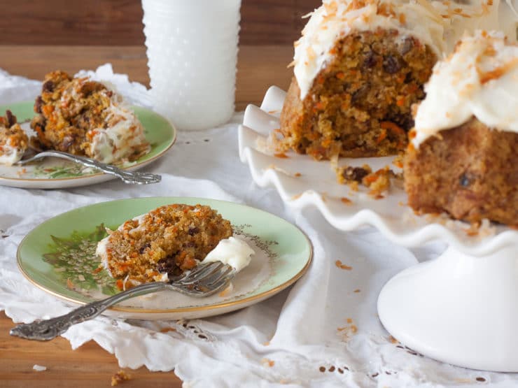 American Cakes: Carrot Cake with Cream Cheese Frosting - A classic recipe and detailed history from food historian Gil Marks.